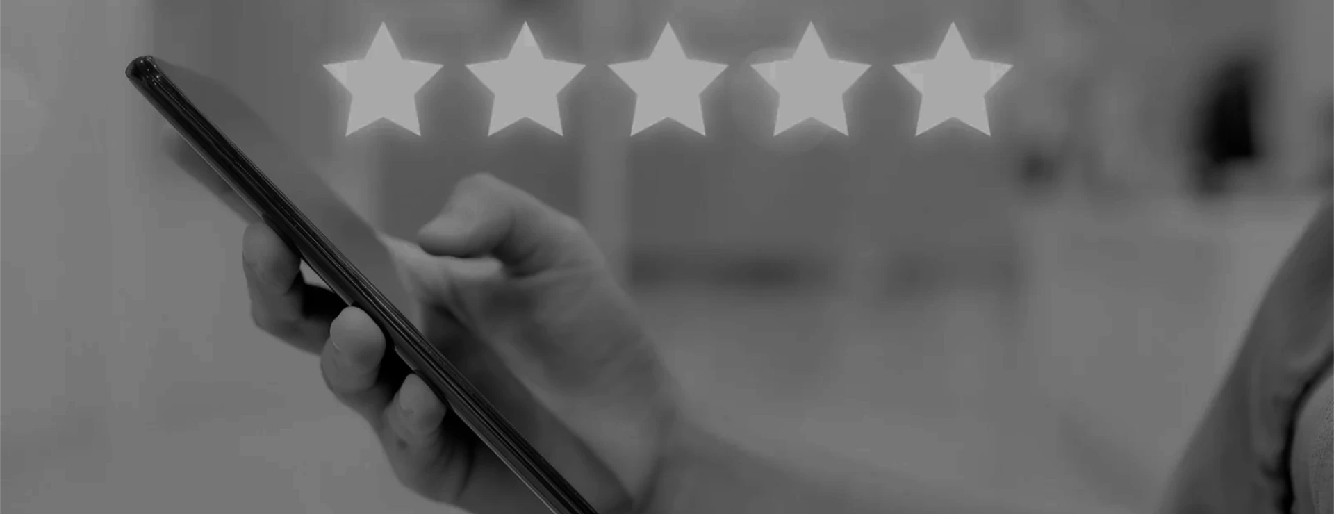 Customer rating experience 5 stars